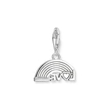 THOMAS SABO Charm Pendant Rainbow Multicoloured Stones