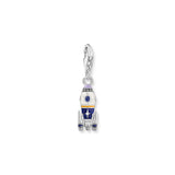 THOMAS SABO Charm Pendant Rocket with Colourful Stones
