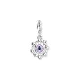 THOMAS SABO Moon Phase Charm Pendant with Imitation Sandstone