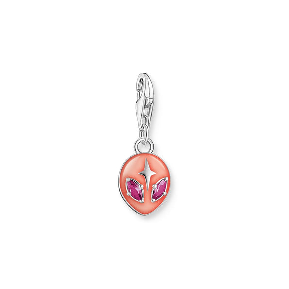 THOMAS SABO Red Alien Charm Pendant