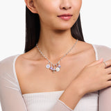 THOMAS SABO Silver Member Charm Violet Coin