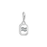 THOMAS SABO Charm Pendant Aquarius Zodiac Sign Silver