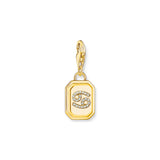 THOMAS SABO Charm Pendant Cancer Zodiac Sign Gold