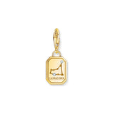 THOMAS SABO Charm Pendant Capricorn Zodiac Sign Gold