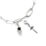 THOMAS SABO Charm Pendant True Romance Black Rose