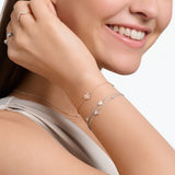 Thomas Sabo Bracelet with hearts and white stones silver