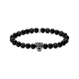 THOMAS SABO Black Cat beaded bracelet