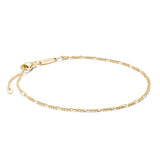 THOMAS SABO Charm bracelet Figaro design Gold