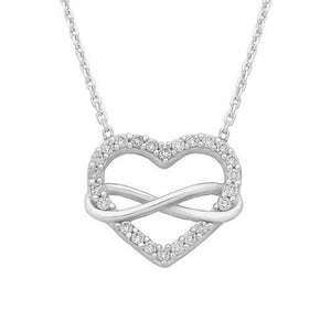 Sterling Silver Cubic Zirconia Necklet