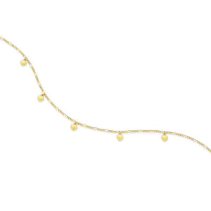 9Ct Silver Filled Anklet