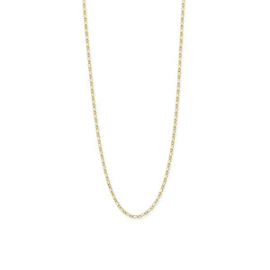 9Ct Gold Silver Filled 40Cm Chain With Extension