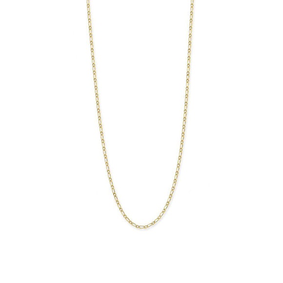9Ct Gold Silver Filled 40Cm Chain With Extension