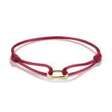 THOMAS SABO Connect Textile Bracelet Red