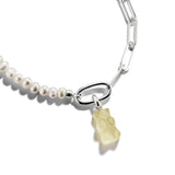 THOMAS SABO Connect Charm Goldbear in white