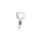 THOMAS SABO Single Hoop Earring with Wolf's Tooth