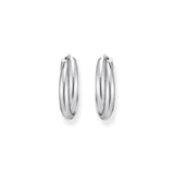 THOMAS SABO Hoop earrings intertwined design silver