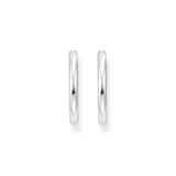 THOMAS SABO Classic Hoop earrings in wider shape silver