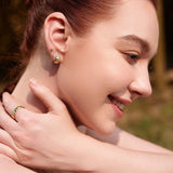 Ania Haie Gold Pave Huggies