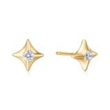 Ania Haie Gold Sparkling Star Stud Earrings