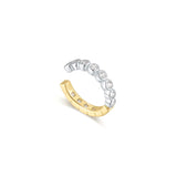 Two-Tone Bezel Ear Cuff