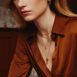 Ania Haie Gold Tiger Eye Droplet Pendant Necklace