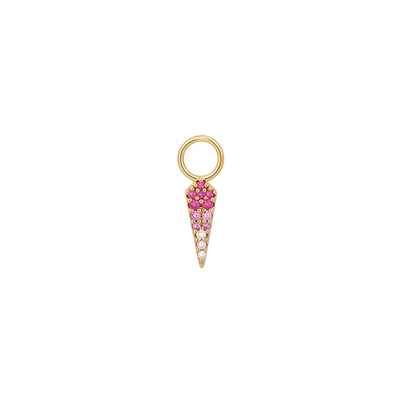 Ania Haie Gold Ombre Pink Earring Charm