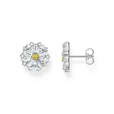 THOMAS SABO Lovely Daisy Large Ear Studs Silver
