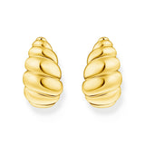 THOMAS SABO Organic shapes twisted ear studs