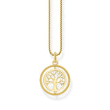 Thomas Sabo Necklace Tree of love gold