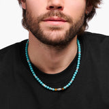 THOMAS SABO Rebel Turquoise Bead Necklace
