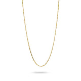 THOMAS SABO Charm necklace Figaro design Gold