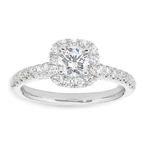18ct White Gold 0.90ct Diamond Ring