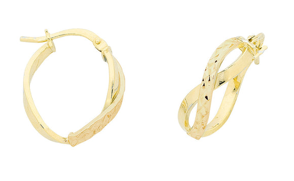 9ct Gold Silver Filled 