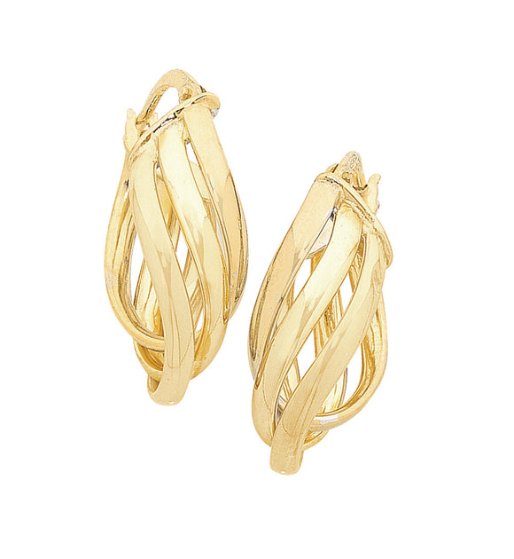 9ct Gold Silver Filled 