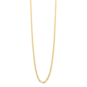 9ct Gold Silver Filled 50cm Chain