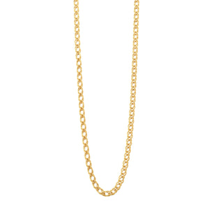 9ct Gold Silver Filled 50cm Chain