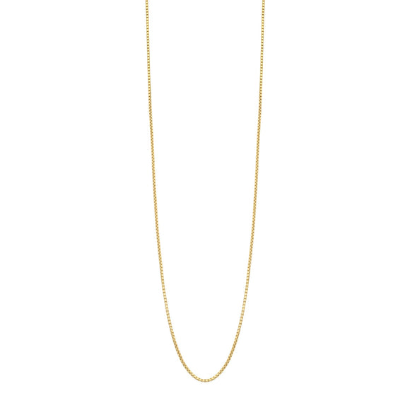 9ct Gold Silver Filled 50cm Chain