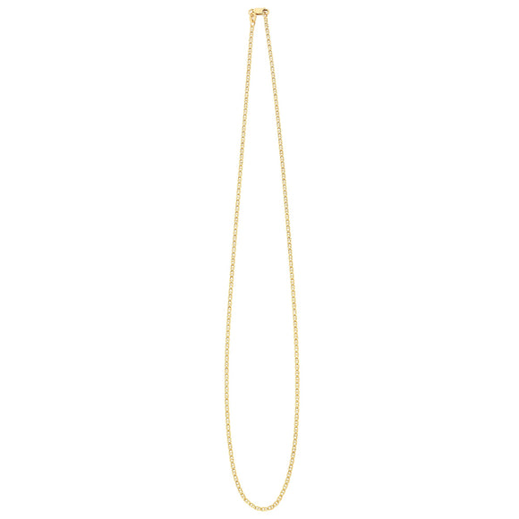 9ct Gold Silver Filled 45cm Chain