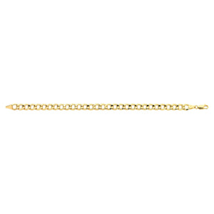 9ct Gold Silver Filled 19cm Bracelet