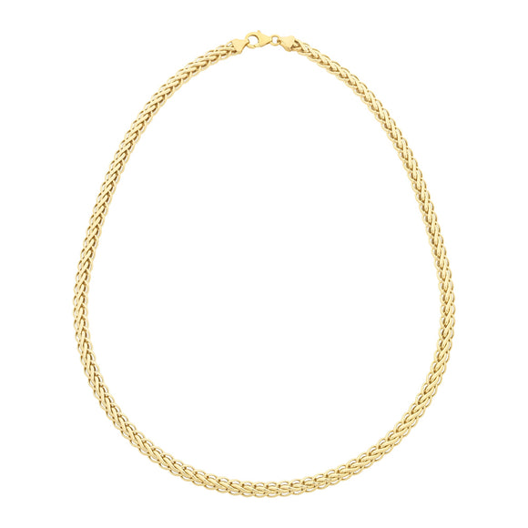 9ct Gold Silver Filled 45cm Chain