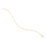 Gold-Plated Sterling Silver Anklet
