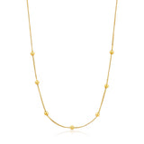 Ania Haie Modern Beaded Necklace - Gold