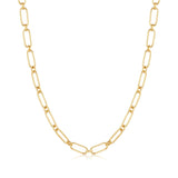 Ania Haie Gold Cable Connect Chunky Chain Necklace