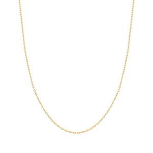 Ania Haie Gold Mini Link Charm Chain Necklace