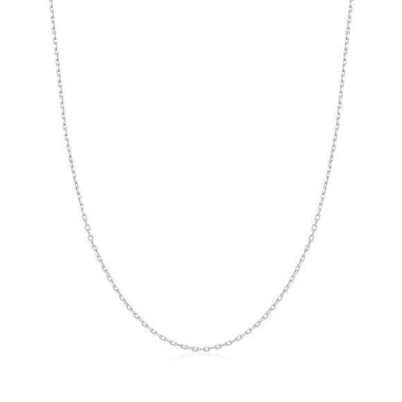 Ania Haie Silver Mini Link Charm Chain Necklace