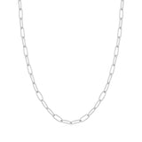 Ania Haie Silver Link Charm Chain Necklace