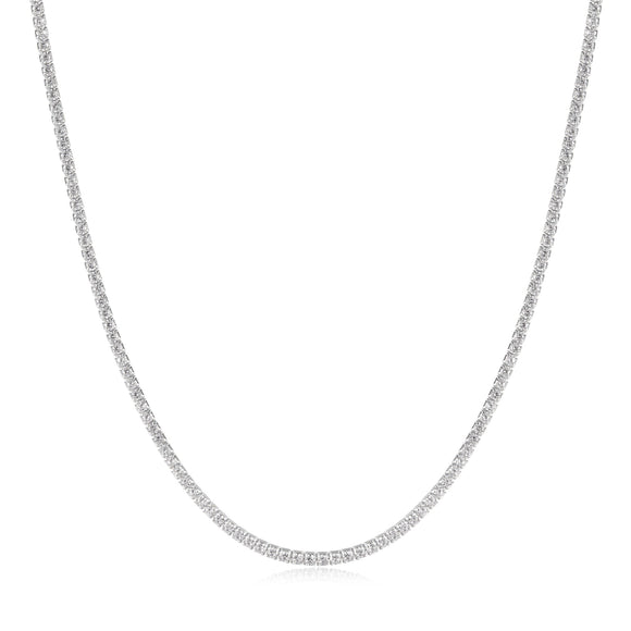 Ania Haie Silver Pave Necklace