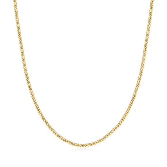 Ania Haie Gold Shiny Curb Necklace