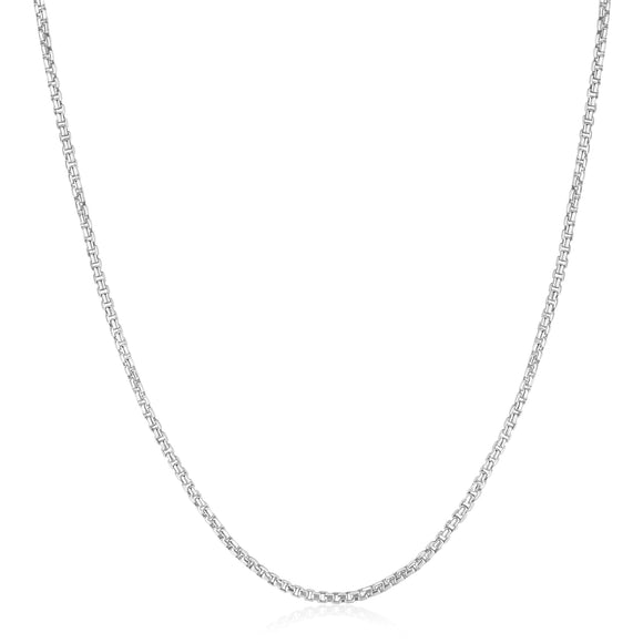 Ania Haie Silver Box Link Chain Necklace