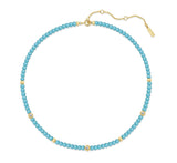 Ania Haie Gold Lab Created Turquoise Necklace